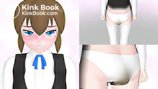 MAID PANTY POOP