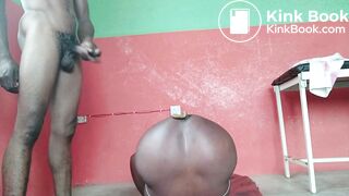 African princess loves to be fucked in her shit