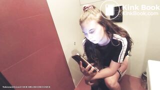 Hot girl toilet diarrhea farting - video 10