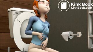 Giantess Gwen poops