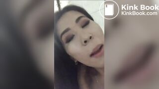 belly inflation and dildo