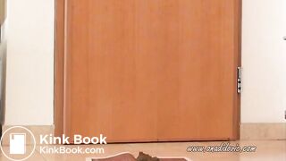 She takes a fat dump on a book