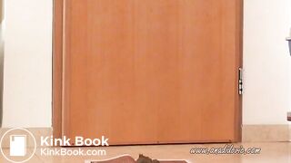 She takes a fat dump on a book