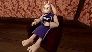SFM Toriel Farting and Pooping