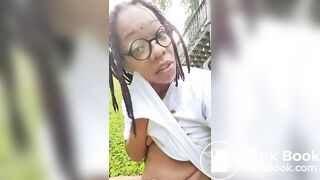 Smear shit in a Facebook live (V)