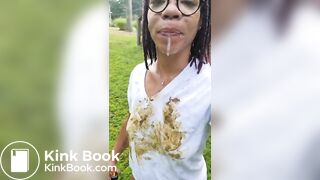 Smear shit in a Facebook live (V)