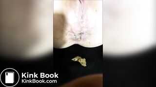 Pee dildo shitting assfuck sequence