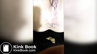 Pee dildo shitting assfuck sequence