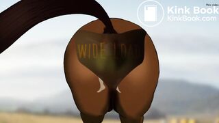 horse fart and scat animation