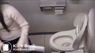 very cute girl poop voyeur