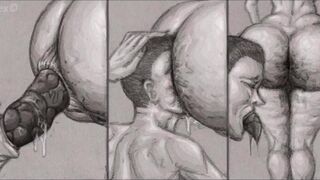 scat artwork big lady dirty2