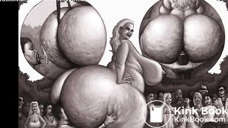 scat artwork big lady dirty2