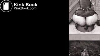 scat artwork big lady dirty2