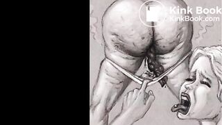 scat artwork big lady dirty2