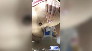 Busty chicks big desperate shit