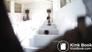 中国公厕大小便Chinese public tolilet