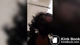 Tattooed milf takes a shit 5