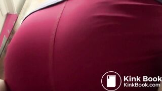 Teen girl fart and poop in her short