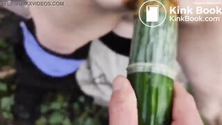 Dirty cucumber anal