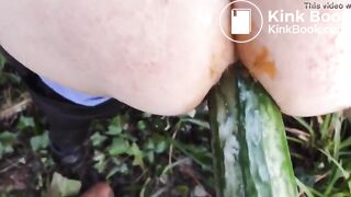 Dirty cucumber anal