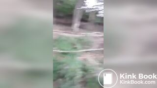 Beautiful chocolate goddess does all 3