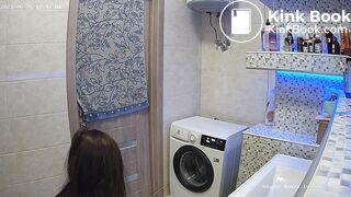 Woman pooping in Toilet 91