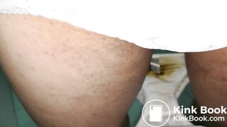 Not finish!Let put these shited panties on again!