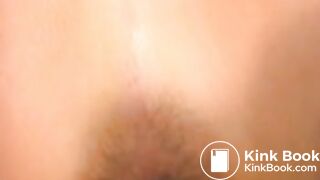 Blonde pooping - video 4