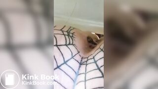 Tattooed milf takes a shit 3