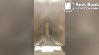 Nasty Ebony Taking A Shit