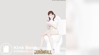 D'va Pooping In Toliet