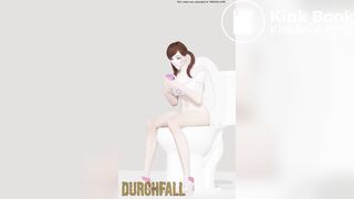 D'va Pooping In Toliet
