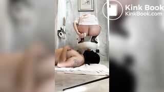 A huge shit from chinese mistress