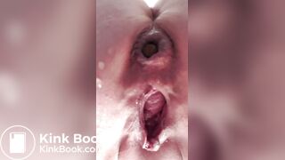 Hot BBW Pooping from Below