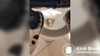 girl diarrhea filming