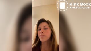 Cute teen shitting - video 2