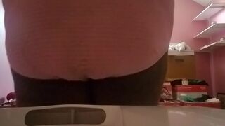 Pink panty poop - video 13