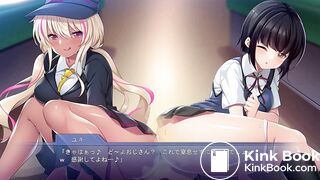 girls fart and shit on your face in a train