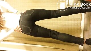 Woman shits her pants