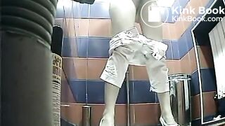 Russian Teen Pooping Voyeur