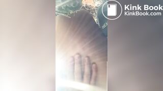 Pretty Girl Pooping Outdoors - 2