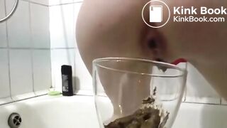 A Red Dress, An Ass and A Glass