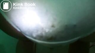 Fart and poop panties in shower