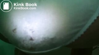 Fart and poop panties in shower