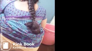 Shitting Milf pissing caught w her big Ass in toilet 02