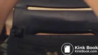 Shit in heeled sandals and then destroyed.