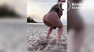 Sophie having poo fun