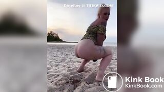 Sophie having poo fun