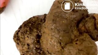 Horny blonde scatqueen