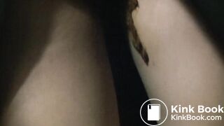 girl diarrhea public